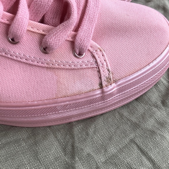 Keds Pink Platform Canvas Sneakers - Picture 7 of 9